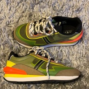 Neon Sneakers ! Super Stylish !!